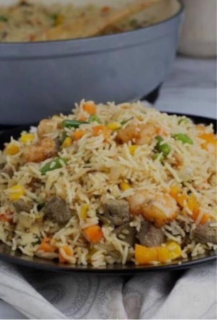 Home coconut rice