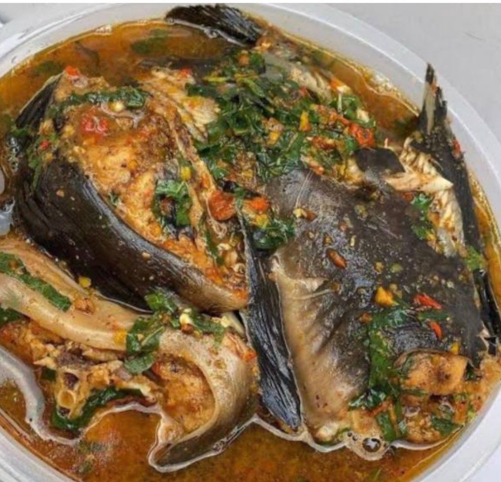 Home catfish pepper soup