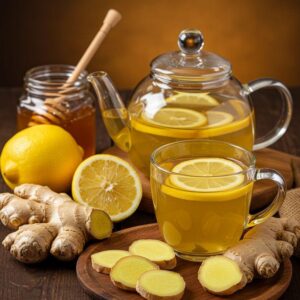 ginger & lemon tea